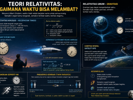 Teori Relativitas: Bagaimana Waktu Bisa Melambat?