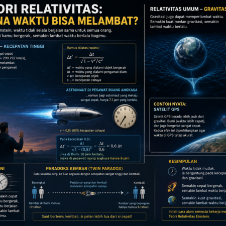 Teori Relativitas: Bagaimana Waktu Bisa Melambat?
